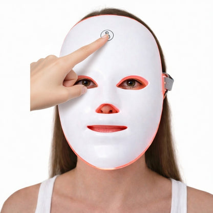 UNYXA – Máscara LED Antiacné y Rejuvenecimiento Facial + REGALO: Serum Vitamina C 'skin renewing' Cerave